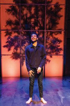 Eddie Shields as Eric Glass (the image is a cherry tree)